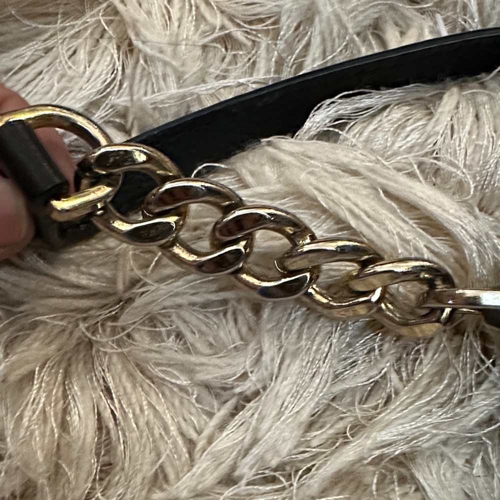 Michael Kors Black Crossbody Bag with Gold Accents - Picture 8 of 16